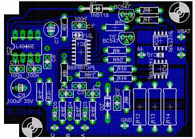 Elektronik - Bestueckungsplan