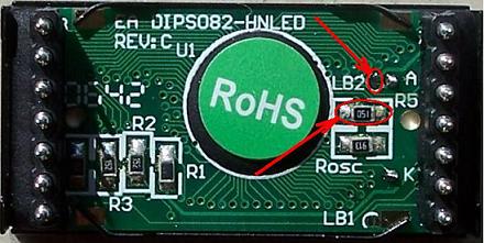 LCD-Display Rueckseite