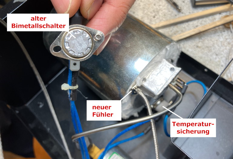 Innenansicht Nebelmaschine