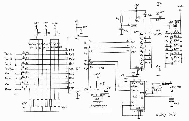 Schaltplan uC